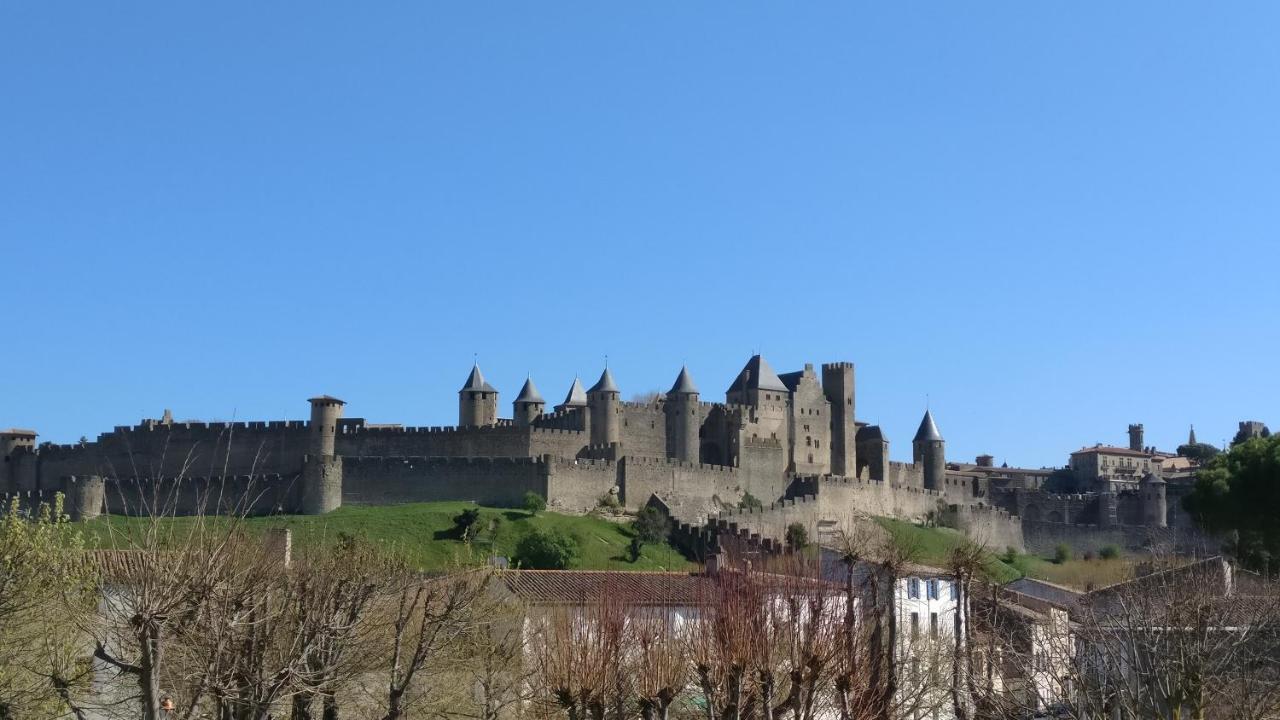 Montez Au Creneau, Face A La Cite Vue Sublime Apartment การ์กาซอน ภายนอก รูปภาพ